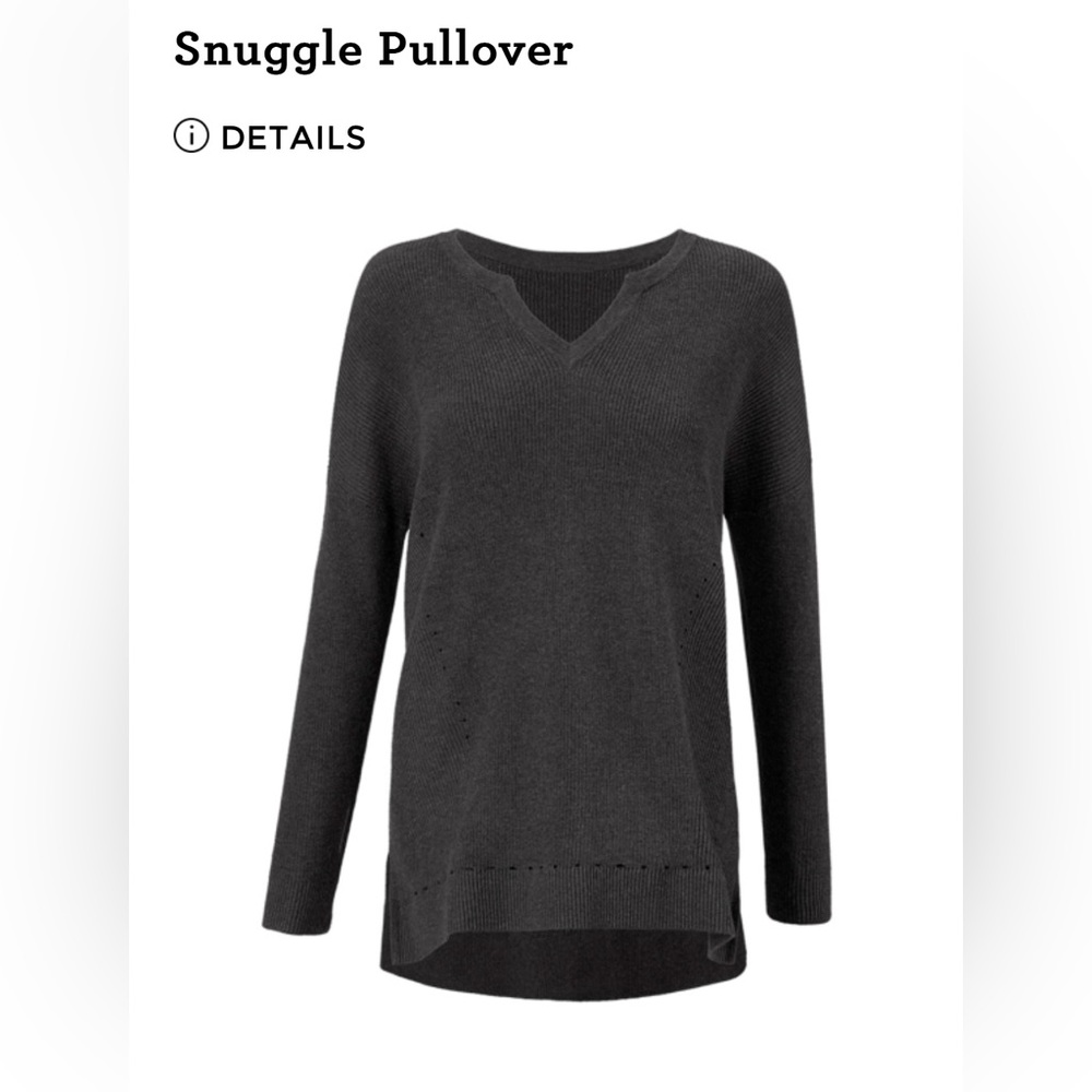 Cabi Snuggle Pullover Women’s Sweater, Grey, Size Medium